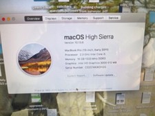 MacBook Pro 13” 2011– 2.3GHz i5 | Memória 16GB Intel HD Graphics como visto comprar usado  Enviando para Brazil