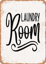 Metal sign laundry for sale  USA