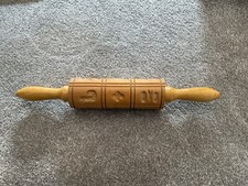 Vintage embossed wooden for sale  UK