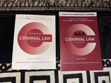 Concentrate criminal law for sale  BRENTWOOD