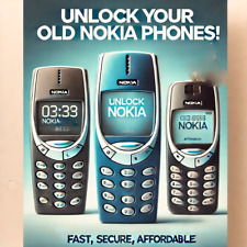 Nokia unlocking old for sale  BASILDON
