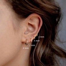 Boucles oreilles anneaux d'occasion Boucles oreilles anneaux d'occasion  Marcq-en-Barœul