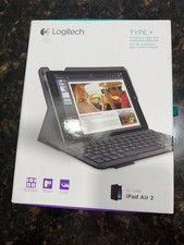 Capa Logitech 920-006912 Type+ com teclado integrado para iPad Air 2 - Preta comprar usado  Enviando para Brazil
