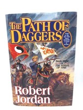 The Path of Daggers by Robert Jordan Book 8 The Wheel of Time 1998 1st Ed HCDJ comprar usado  Enviando para Brazil