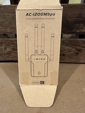 Repetidor WiFi AC-1200Mbps repetidor sem fio banda dupla - Branco comprar usado  Enviando para Brazil