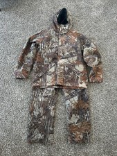 10x Chaqueta, Pantalones y Tirantes Camuflados Gore-Tex Impermeable XLT Realtree segunda mano  Embacar hacia Mexico