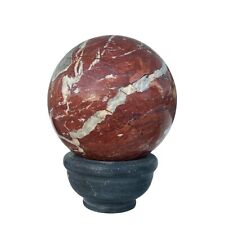 Bola En Mármol Rojo Francia Poggiasfera Escultura de Tabla Home Decor Ø 20cm comprar usado  Enviando para Brazil