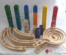 Hape quadrilla kugelbahn gebraucht kaufen  Oedheim