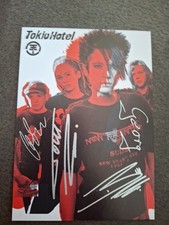 Autogrammkarte tokio hotel gebraucht kaufen  Heiden