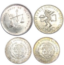Mexico silbermünzen lot gebraucht kaufen  Gößweinstein