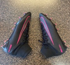 NIKE MERCURIAL SUPERFLY V FG - BLACK/PINK BLAST TAMANHO 11 EUA comprar usado  Enviando para Brazil