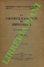 Abhinavagupta paratrisikalaghu usato  Italia