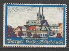 Reklamemarke berger kakao gebraucht kaufen  Deutschland