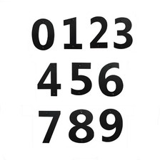 Large numbers black for sale  Columbia