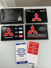 1995 Mitsubishi Eclipse Manual do Proprietário Guia do Usuário Livro de Referência com Estojo OEM, usado comprar usado  Enviando para Brazil