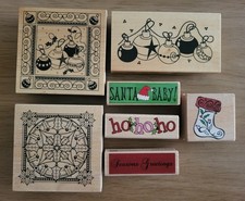 Wooden stamps set for sale  STOURBRIDGE