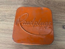 Vintage rawplugs tin for sale  IBSTOCK