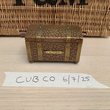 Copper tea caddy for sale  KING'S LYNN