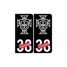 Autocollant plaque immatricula d'occasion  France