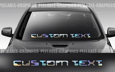 Adesivo adesivo personalizado texto Gol pára-brisa mancha de óleo JDM Diesel KDM comprar usado  Enviando para Brazil