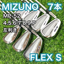 MIZUNO MP-52 Ferro 7 Peças Lefty Left S Golf 4, 5, 6, 7, 8, 9, P USADO Bom  comprar usado  Enviando para Brazil