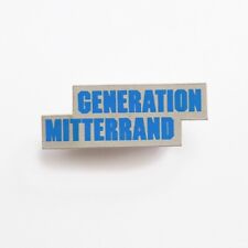 Badge generation mitterrand d'occasion  Paris V