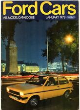 Ford cars jan for sale  LONDON