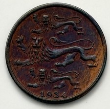 Estland senti 1934 gebraucht kaufen  Deutschland