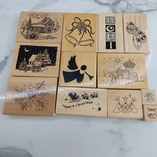 Christmas themed wooden for sale  POOLE