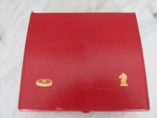 Conjunto de xadrez e correntes de ar cobertas de couro para viagem comprar usado  Enviando para Brazil