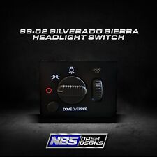 Usado, Interruptor de farol 99-02 Silverado Sierra fabricante de equipamento original (led branco gelo e centro vermelho) comprar usado  Enviando para Brazil