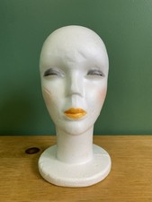 Female polystyrene head for sale  PEEBLES
