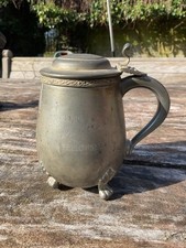 Pewter vintage tankard for sale  HALSTEAD