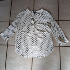 Weisses shirt blusenshirt gebraucht kaufen  Hagen