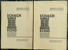 Schach echo 1937 gebraucht kaufen  Hamm
