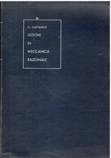 Lezioni meccanica razionale usato  Italia