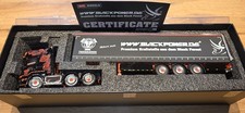 WSI 1:50 02-2825 SCANIA R V8 6x2 ANDREAS SCHUBERT BLACKPOWER DA CAPO SEHR SELTEN comprar usado  Enviando para Brazil