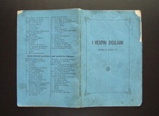 Libretto opera verdi usato  Italia