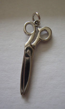 Pendentif ciseaux argent d'occasion  Lignan-sur-Orb