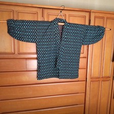 Kimono Noragi Algodão Kasuri Ikat Algodão Vintage Japão comprar usado  Enviando para Brazil