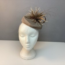 Pillbox taupe beige for sale  WETHERBY