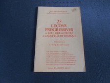 Méthode leçons progressives d'occasion  Messigny-et-Vantoux