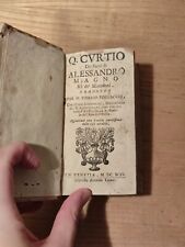 Seicentina Curzio Rufo De' Fatti di Alessandro Magno Porcacchi Tivani Venezia comprar usado  Enviando para Brazil
