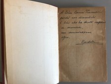 Rarissimo libro La panarda Federico Nardelli 1927 Dedica Ester Danesi Traversari comprar usado  Enviando para Brazil