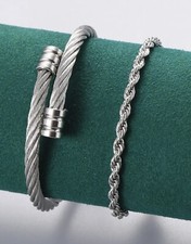 Bracelet acier inoxydable d'occasion  Artix