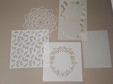Embossing schablonen sets gebraucht kaufen  Brockscheid, Mehren, Strotzbüsch