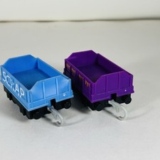 Usado, Thomas The Train Trackmaster Trailers Carros de Carga Abertos Puxar Atrás Sucata Lote de Corrida comprar usado  Enviando para Brazil