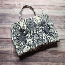 Bolsa de mão Y2K original Juicy Couture pele de cobra bolsa de compras glitter cães, usado comprar usado  Enviando para Brazil