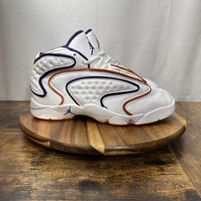 Tênis de basquete esportivo Nike Air Jordan OG feminino tamanho 9 branco roxo Phx Suns comprar usado  Enviando para Brazil