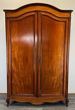 Armoire wardrobe mahogany for sale  ROCHFORD